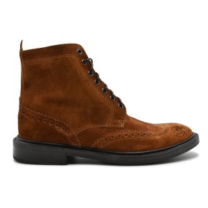 Seboy's 5204 Stivaletto Stringato Cuoio