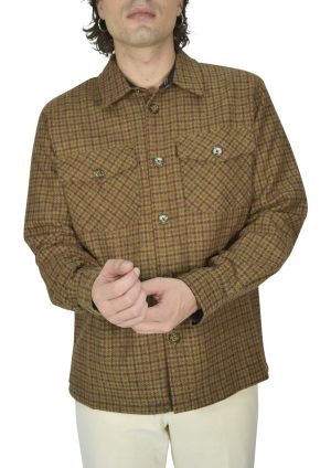 Portuguese Flannel Valle overshirt Forest