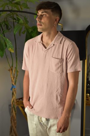 Hartford 8130 Bouclette Polo Pink