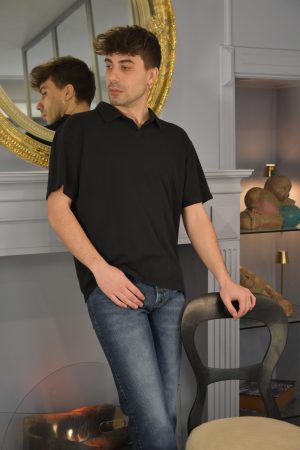 Bl'ker 2016 Polo Capri Pique Black