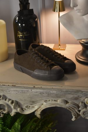 Superga Artifact 2432 Works Suede Full Brown Coffee
