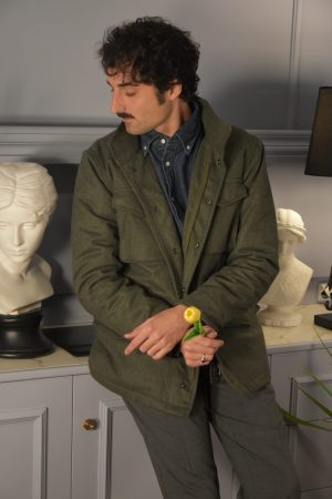Bl'ker Jacket Travis Wool Green