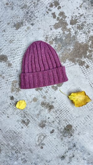Bl'ker Beanie Puro Cashmere Vinaccia