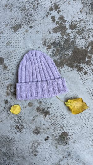 Bl'ker Beanie Puro Cashmere Glicine