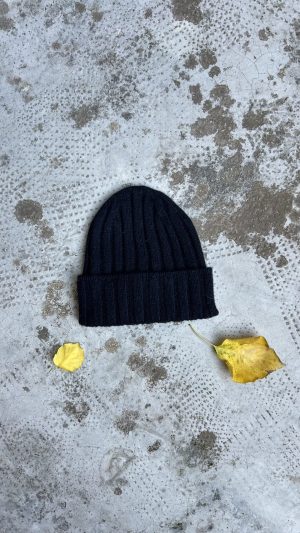 Bl'ker Beanie Puro Cashmere Black
