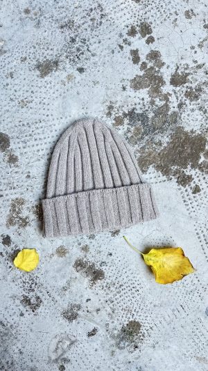 Bl'ker Beanie Puro Cashmere Visone