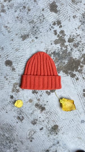Bl'ker Beanie Puro Cashmere Mattone