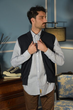 Bl'ker Gilet 7007 Tricot Navy