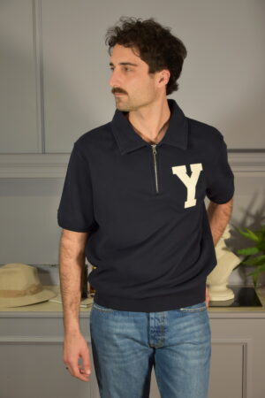 Chesapeake's 1/4 Zip Yankees Navy
