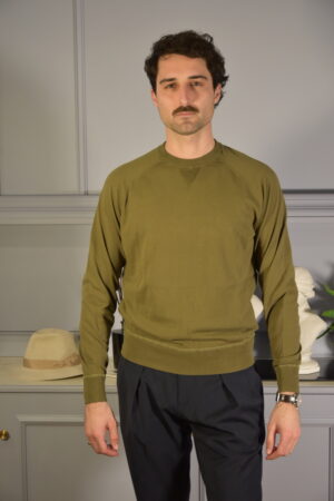 Filidoro Maglia Taglio Felpa Army Green