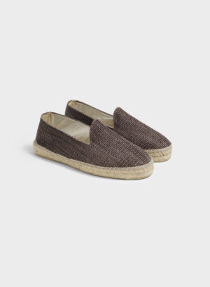 Manebì Flat Raffia Natural & Brown